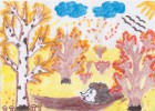 Осенние рисунки наших детей