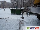 Похищены крышки с мусорных контейнеров по ул. Орской