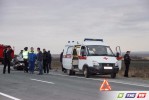 Пассажира Toyota транспортировали  в Орскую больницу