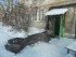 Гейзер возле подъезда