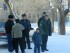 От сосульки загорелся провод