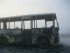 Автобус выгорел полностью
