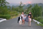 Страшный пожар на Урале