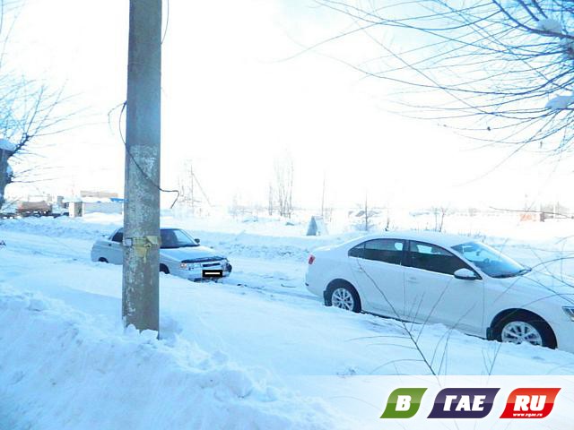 Volkswagen-у помяли 
