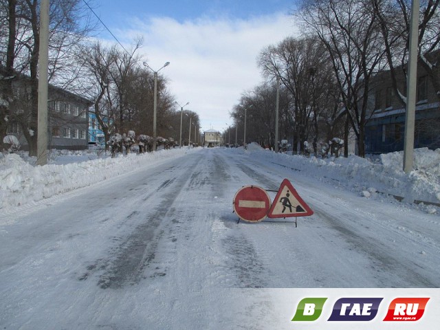 На ул. Ленина перекрыто движение