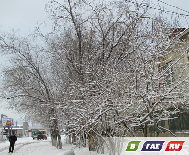 Апрель: Гай в снегу