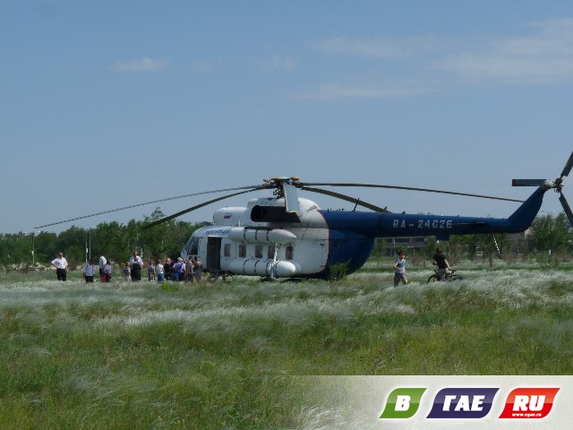 На вертолете прилетели врачи для консультации гайчанки