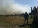 Пожар в п. Калиновка