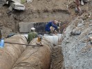 Ведется ремонт теплотрассы
