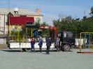 Мельница переехала во двор