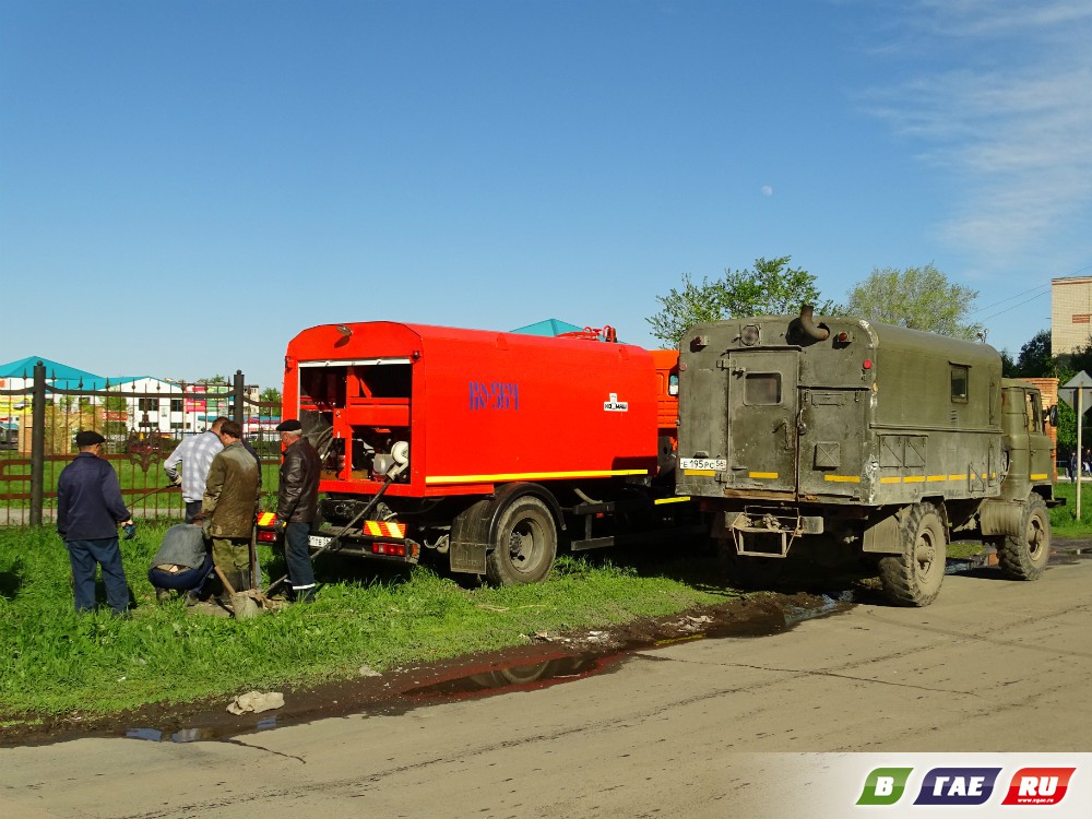 В Гае происходит по 5 засоров труб в сутки