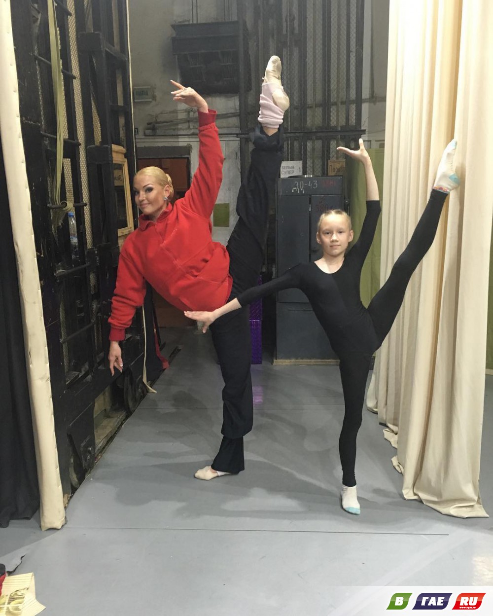 Анастасия Волочкова гимнастика