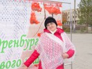 Гайчане накинули на себя пуховые платки