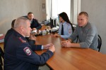 Полицейские и казаки провели рабочую встречу