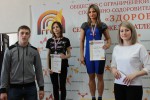 В Гае снова жали штангу