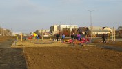 Детская площадка появляется в сквере на ул. Орской