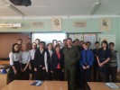 Учащиеся школы №4 задумались над поступлением в военное училище
