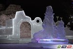 Сегодня утром ледовый городок в 8 мкр распахнул двери