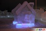 Сегодня утром ледовый городок в 8 мкр распахнул двери