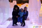 Сегодня утром ледовый городок в 8 мкр распахнул двери