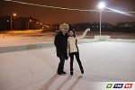 Сегодня утром ледовый городок в 8 мкр распахнул двери