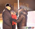 Сегодня утром ледовый городок в 8 мкр распахнул двери