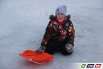 Сегодня утром ледовый городок в 8 мкр распахнул двери