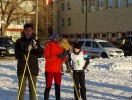 Гайчане соревновались в лыжных гонках