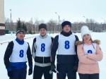 Зимний забег с препятствиями