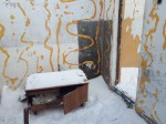 Автостоянка закрылась, обломки остались