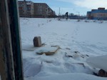 Автостоянка закрылась, обломки остались