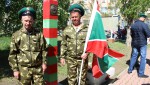 Возле ДОСААФ состоялся митинг, посвященный 100-летию пограничных войск