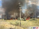 Горят сады-огороды. Пламя видно издалека