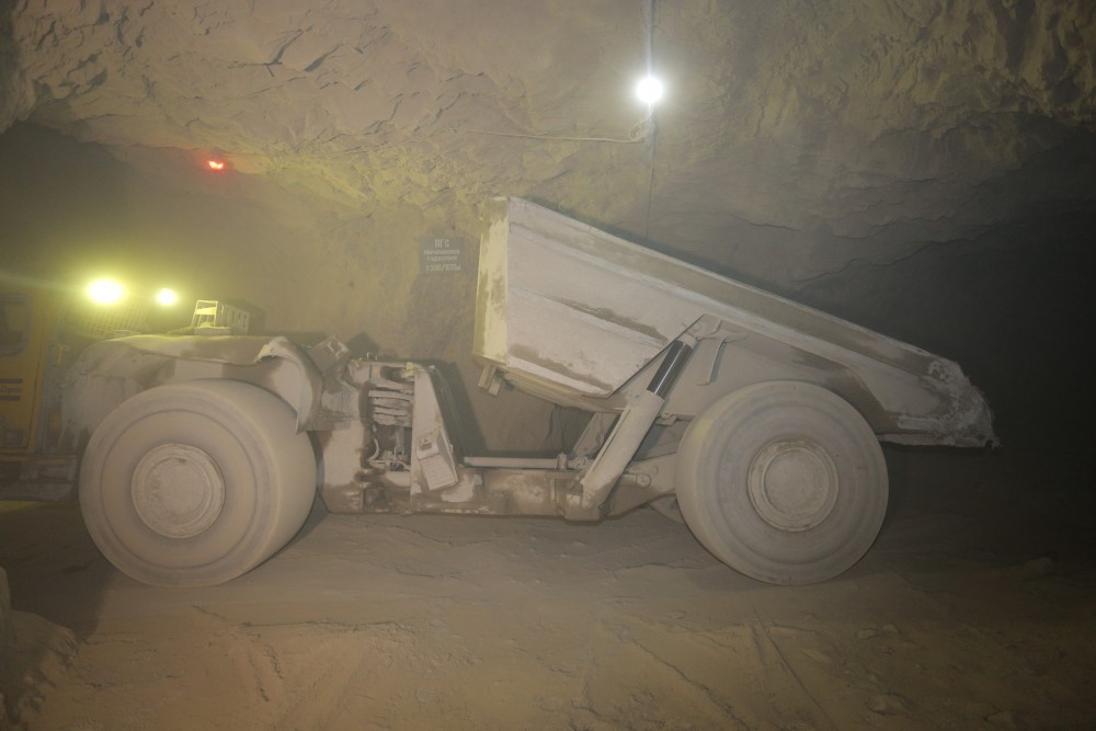 На подземном руднике сократили время транспортировки до бетонорастворного узла