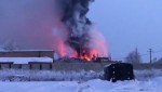 В Оренбуржье сгорел завод промышленного цинкования