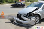 Chevrolet Cobalt и Chevrolet Lacetti  не разъехались, сильные повреждения