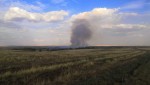 Шесть единиц техники задействованы на тушении возгорания в Колпакском