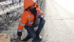Гайское ДУ готовит участок дороги на ул. Молодежной к ремонту