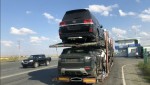 На трассе «Оренбург - Орск» задержали автовоз с угнанными  иномарками