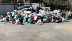 Мусорные пейзажи во дворах города
