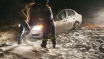 Таксист из Гая заблудился на Ириклинском льду в метель