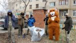 Рыжий Пончик и ребята из «Уфанет» делают Гай чище!