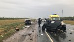 Лобовое столкновение: автоледи погибла, раненого доставили в ГБ-2 г.Орска