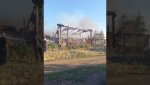 В Колпакском горит жилой дом