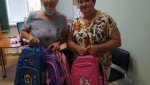 Нуждающимся детям вручили рюкзаки и канцелярские товары