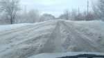 Участок дороги в Калиновку перед асфальтом остается забытым