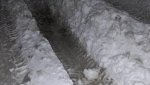 На ул. Садовой в 9 мкр колея на дороге - чемпион