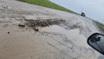 Читатель жалуется на состояние дороги в Новочеркасское