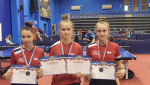 Гайские девушки взяли серебро на Кубке области по настольному теннису