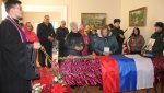 Похороны военнослужащего Дмитрия Тумасова в пос. Ириклинский